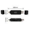 Kaartlezer ACT USB-C/USB-A 3.0 foto