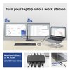 Dockingstation ACT USB-C 4K MST voor 2 HDMI monitoren foto