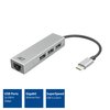 Hub ACT USB-C 3.0 3x USB-A Ethernet Gigabit Photo