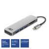 Hub ACT USB-C 3.0, 3x USB-A cardreader PD p-through foto