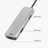 Adapter ACT USB-C 4K multiport voor 2 HDMI monitoren foto