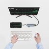 Adapter ACT USB-C 4K multiport voor 2 HDMI monitoren foto
