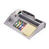 Bureau organiser Post-it C50 zilvergrijs incl inhoud foto
