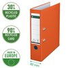 Ordner Leitz 1010 180° 80mm PP A4 oranje foto