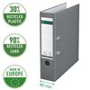 Ordner Leitz 1010 180° 80mm PP A4 grijs foto