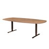Vergadertafel Teezz 240x120cm Deens ovaal foto