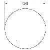 Ronde vergadertafel Teezz 120cm Photo