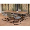 Vergadertafel Easy 240x120cm Deens ovaal foto