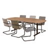 Vergadertafel Easy 240x120cm Deens ovaal foto