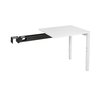 Aanbouwtafel Q-Bic White 80x60cm foto