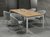 Bureau- vergadertafel Q-bic White 200x100cm