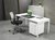 Bureautafel Q-Bic White 120x60cm