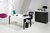 Wingbureau Q-Bic White 160x120cm rechts