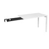 Aanbouwtafel Q-Bic White 120x60cm Photo