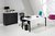 Wingbureau Q-Bic Black 160x120cm links