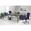 Bureau- vergadertafel Q-Bic Antra 160x160cm foto