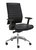 Bureaustoel 666 zwart leatherlook