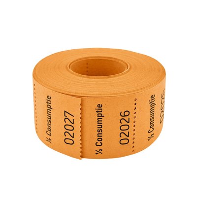 Bon de ½ consommation CombiCraft 500 pièces orange