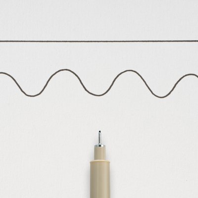 Fineliner Sakura Pigma Micron 04 0.4mm zwart