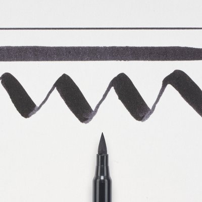 Brushpen Sakura Koi WaterBrush klein reservoir transparant