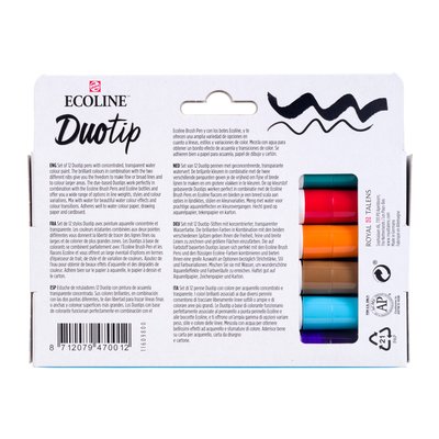 Duotip Talens Ecoline set à 12 stuks basis