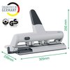 Perforateur Leitz 5114 AKTO variable Multi argent Photo