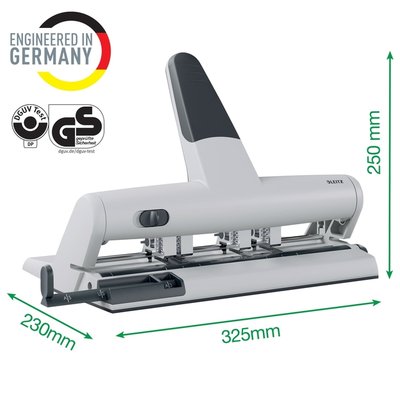 Perforateur Leitz 5114 AKTO variable Multi argent
