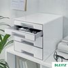 Module tiroirs Leitz WOW Cube A4 maxi 4 tiroirs blanc/gris Photo