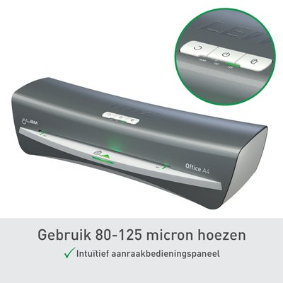 Plastifieuse Leitz iLAM Office A4 argent