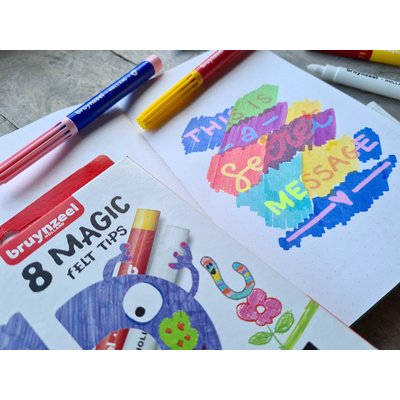 Feutre Bruynzeel Kids Magic set 8 couleurs