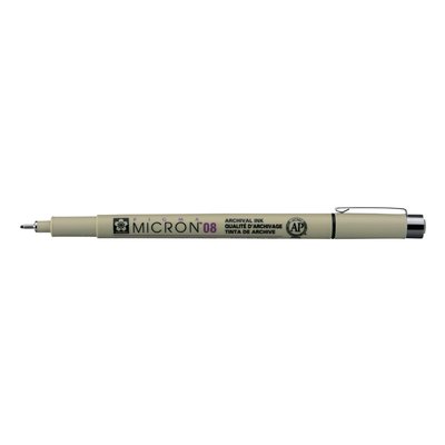 Fineliner Sakura Pigma Micron 08 0,5mm noir