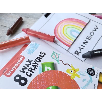 Crayon à la cire Bruynzeel Kids Pocoyo set 8 couleurs