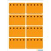 Etiquette congélateur HERMA 3774 26x40mm orange 48 pièces Photo