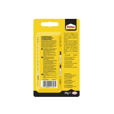 Alleslijm Pattex Multi tube 20 gram op blister