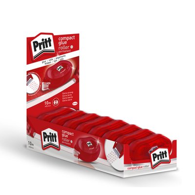 Roller de colle Pritt Compact permanent 10m