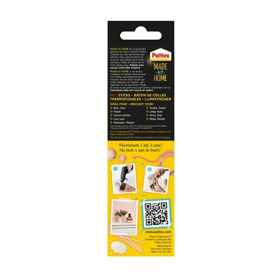 Bâton de colle pour pistolet Pattex Hobby 10 pièces