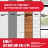 Bevestigingsstrip Command klik vast smal 5,4kg wit foto