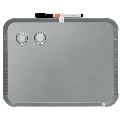 Whiteboard Nobo Slim Line 22x28cm zilver