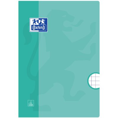Schrift Oxford School A4 ruit 10x10mm 72 pagina's 80gr assorti