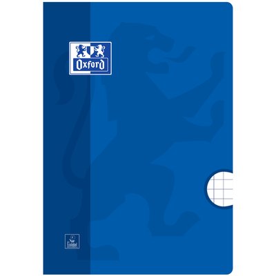 Schrift Oxford School A4 ruit 10x10mm 72 pagina's 80gr assorti
