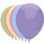 Ballon Haza uni 30cm 100 stuks pastel assorti