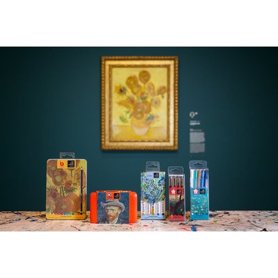 Kleurpotloden Bruynzeel Van Gogh Museum assorti blik à 12 stuks