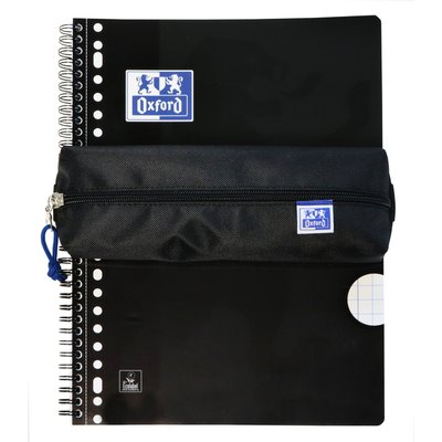 Trousse Oxford Kangoo rectangle noir