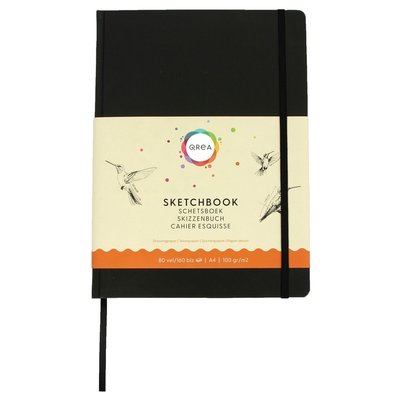 Tekenboek Qrea A4 80 vel 100gr