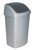 Afvalbak Curver Swing 50 liter zilver