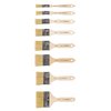 Brosses plates Qrea soie de porc set 3 largeurs Photo