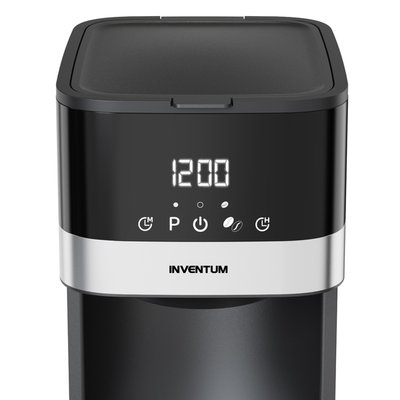 Cafetière Inventum 1,5L noir et inox