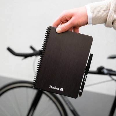 Notitieboek Bambook Original zwart A5 lijn 40 pagina's uitwisbaar