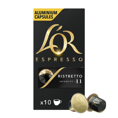 Koffiecups L'Or espresso Ristretto 10 stuks