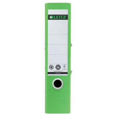 Classeur à levier Leitz 180° Recycle A4 80mm carton vert